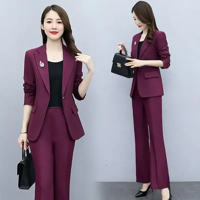 Tailored Trouser Wide - Strój z szerokimi nogawkami Marynarka i