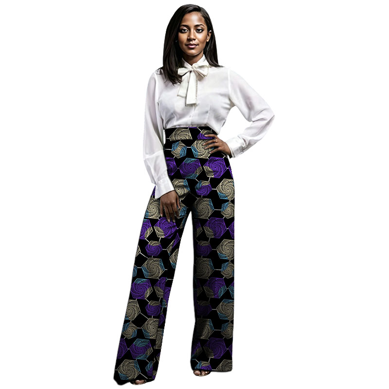 Tailored Trouser Wide - Damskie spodnie vintage o luźnym kroju,
