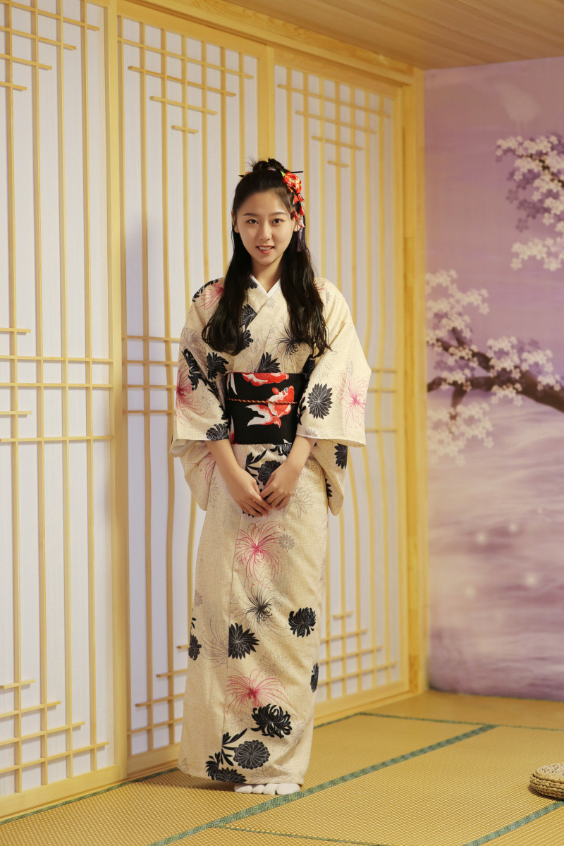 Formal Wear Japan Women - Damskie kimono w stylu japońskim, imitacja