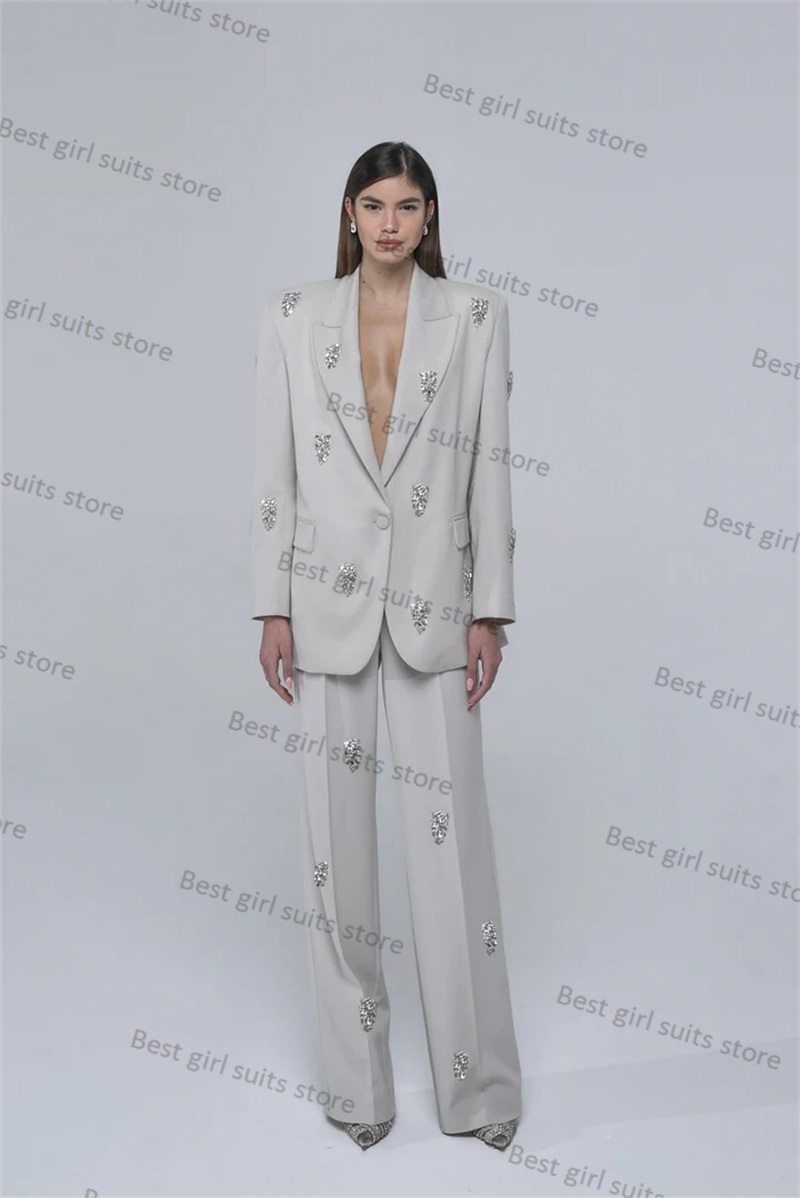 2-częściowy formalny damski ga – Tailored Trouser Wide recenzja i cena