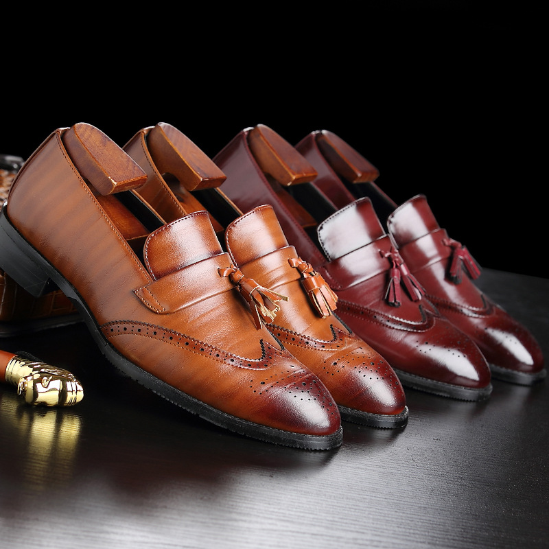 Klasyczne męskie skórzane moka – Formal Women Daily Wear Shoes recenzja i cena