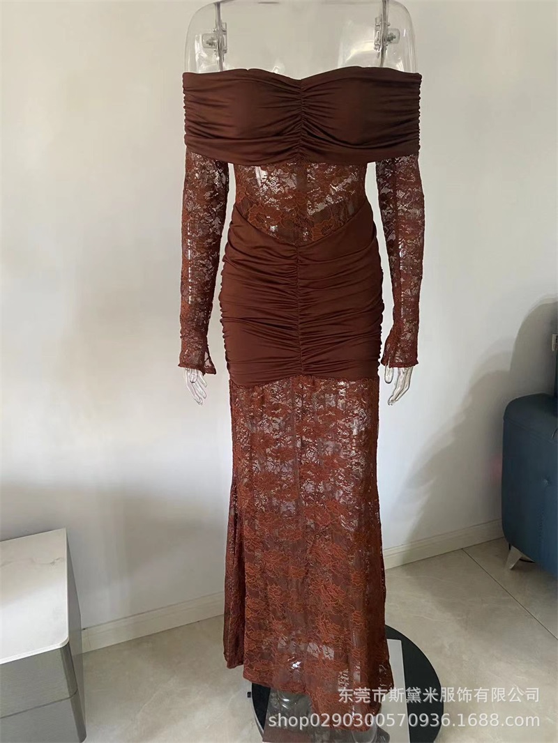 Seksowna Koronkowa Sukienka na – Formal Wear Gowns For Women recenzja i cena