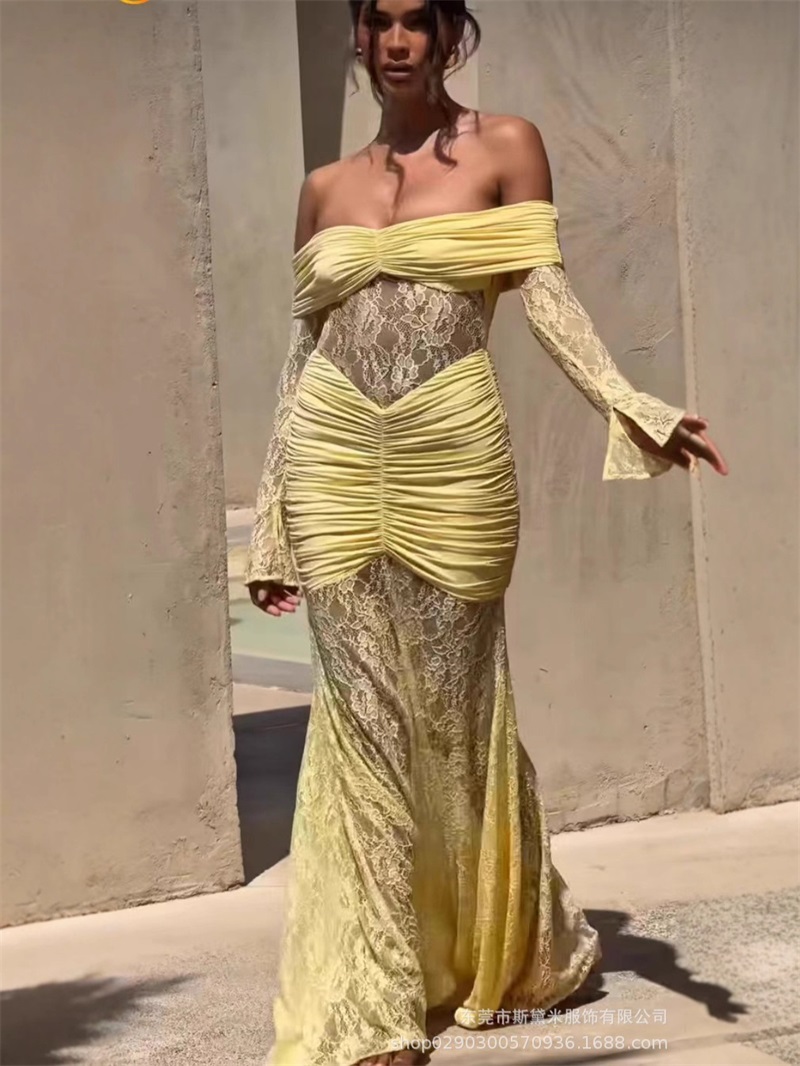 Seksowna Koronkowa Sukienka na – Formal Wear Gowns For Women recenzja i cena