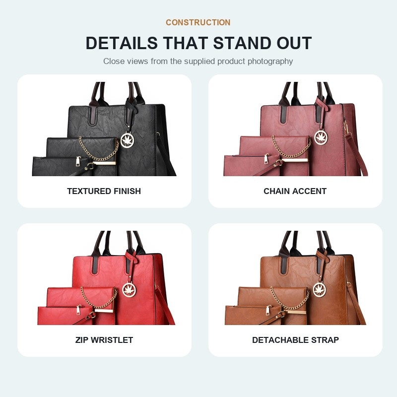 Damski 3-częściowy zestaw tore – Shoulder Bag Structured recenzja i cena