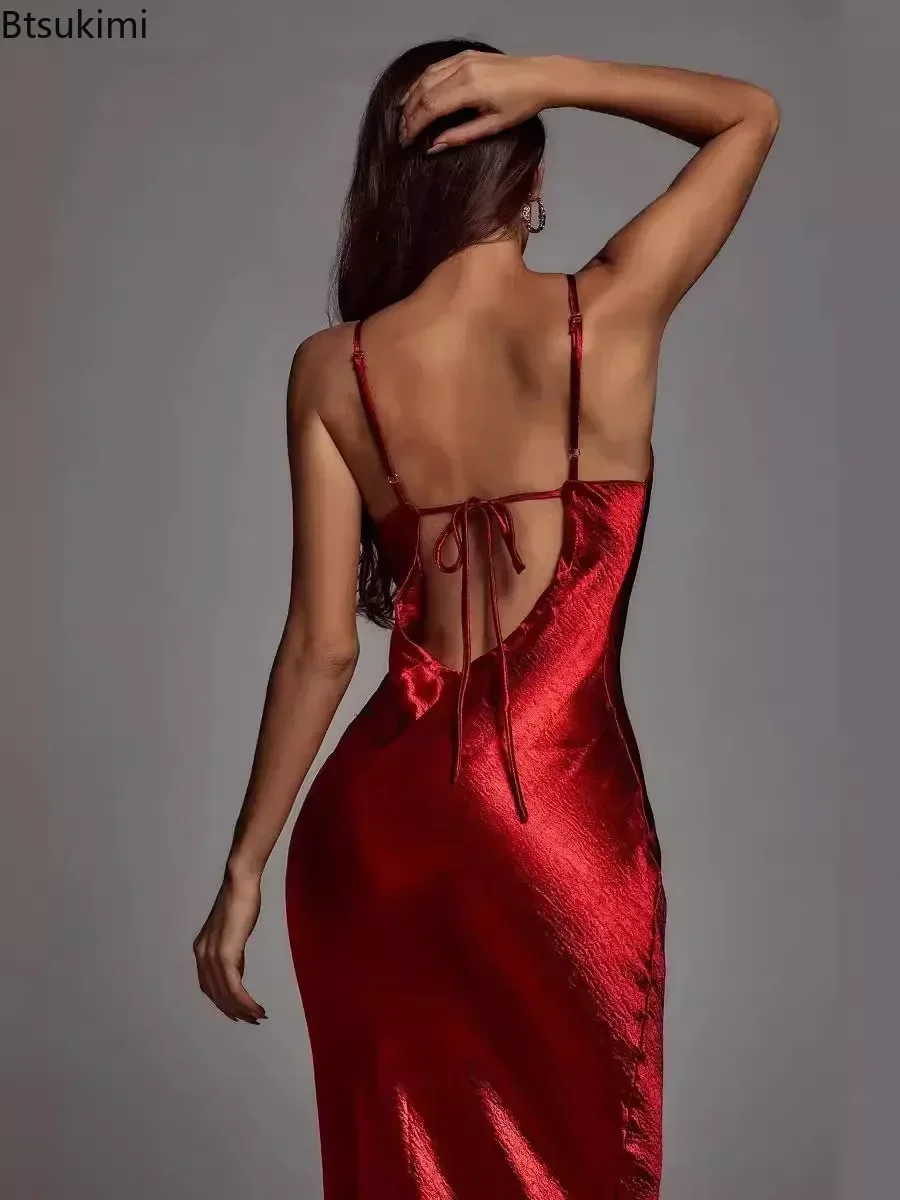 Metaliczna złota sukienka Maxi – Formal Wear Gowns For Women recenzja i cena