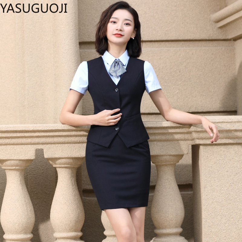 YASUGUOJI elegancka moda damsk – Women Formal Wear Vest recenzja i cena