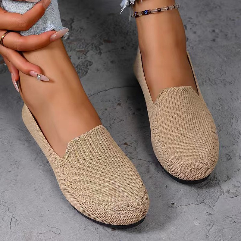Damskie dzianinowe mokasyny, l – Formal Women Daily Wear Shoes recenzja i cena