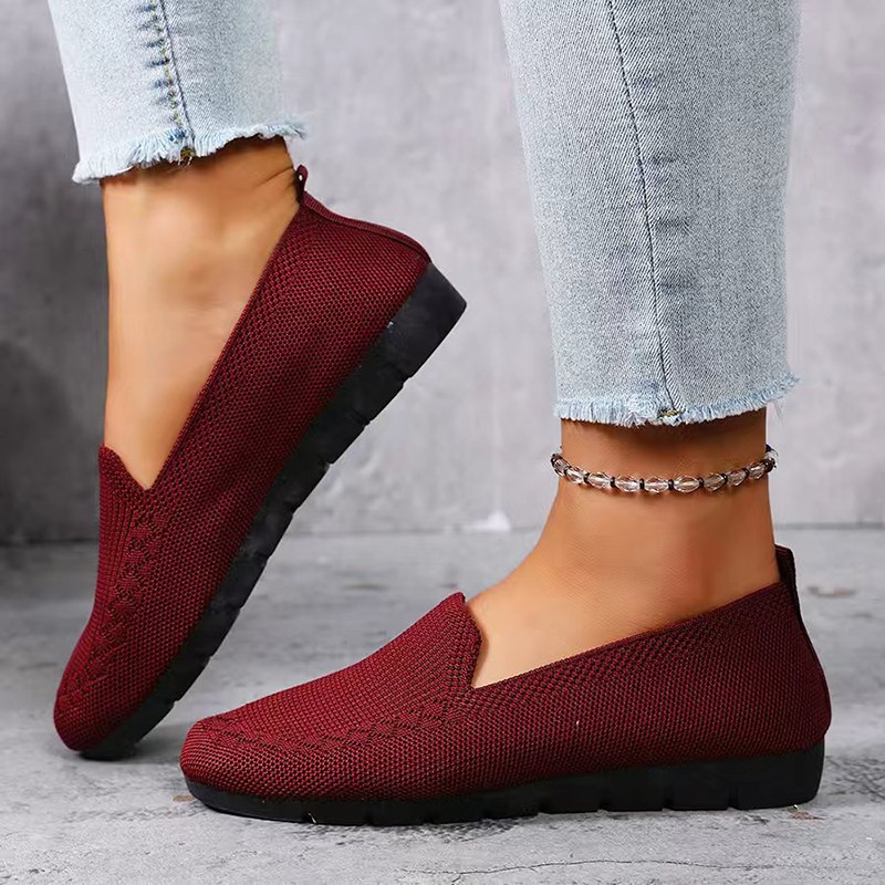 Damskie dzianinowe mokasyny, l – Formal Women Daily Wear Shoes recenzja i cena