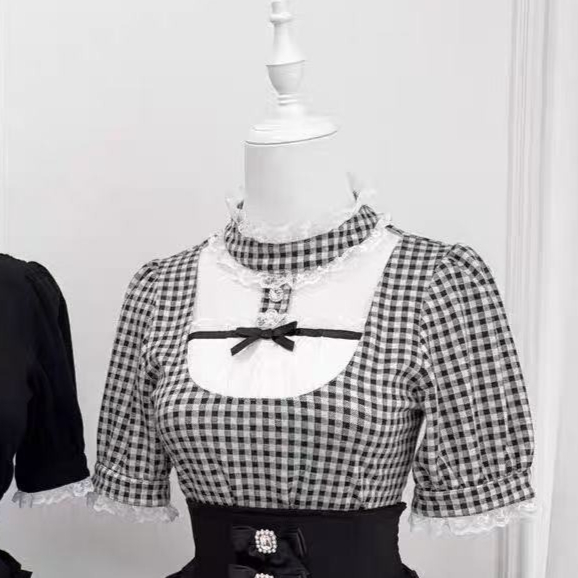 Japońska bluzka Lolita damska  – Formal Wear Japan Women recenzja i cena