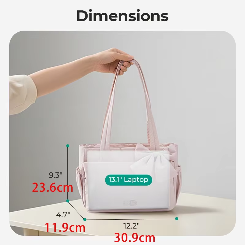 Torba Tote BAGSMART, uniwersyt – Shoulder Bag Structured recenzja i cena