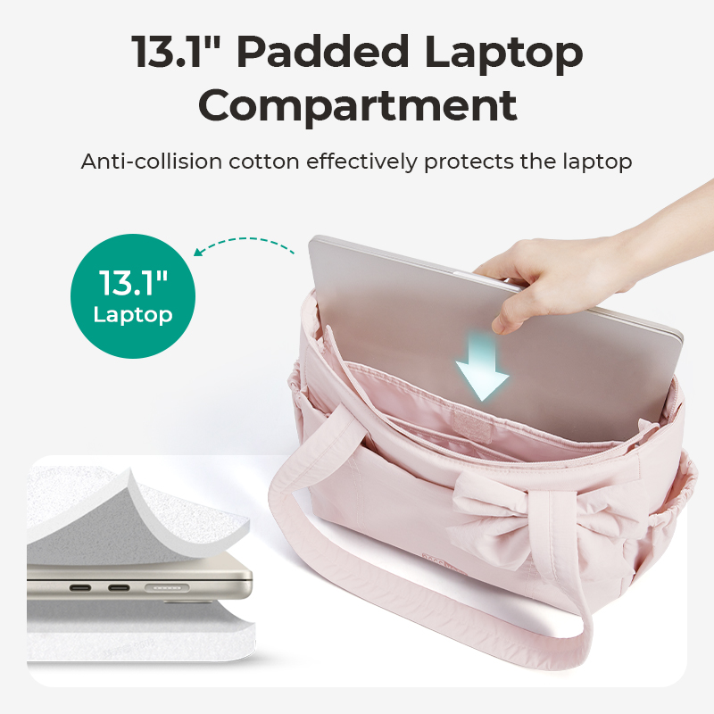Torba Tote BAGSMART, uniwersyt – Shoulder Bag Structured recenzja i cena