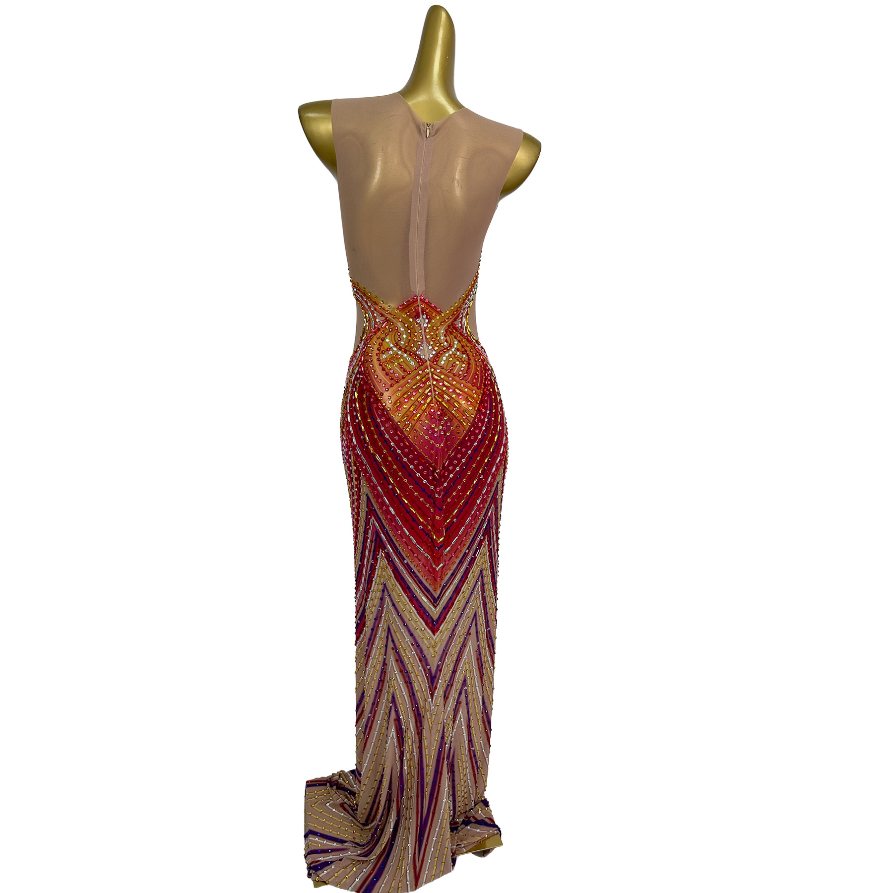 Seksowna Kryształowa Sukienka  – Formal Wear Gowns For Women recenzja i cena